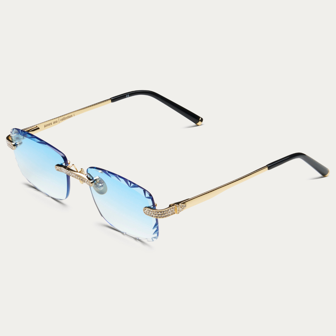 ICED BLUE TINT SIGNATURE GEM CUT