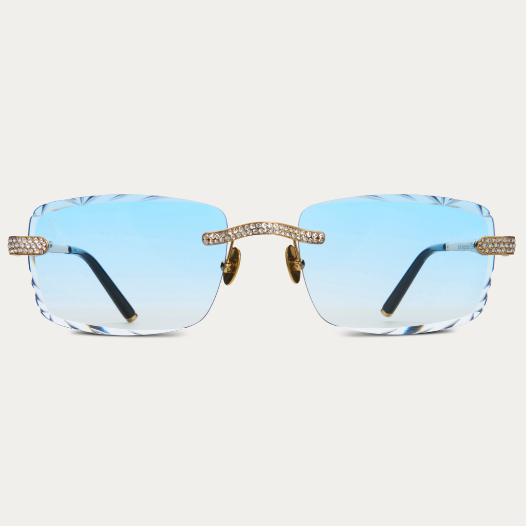 ICED BLUE TINT SIGNATURE GEM CUT