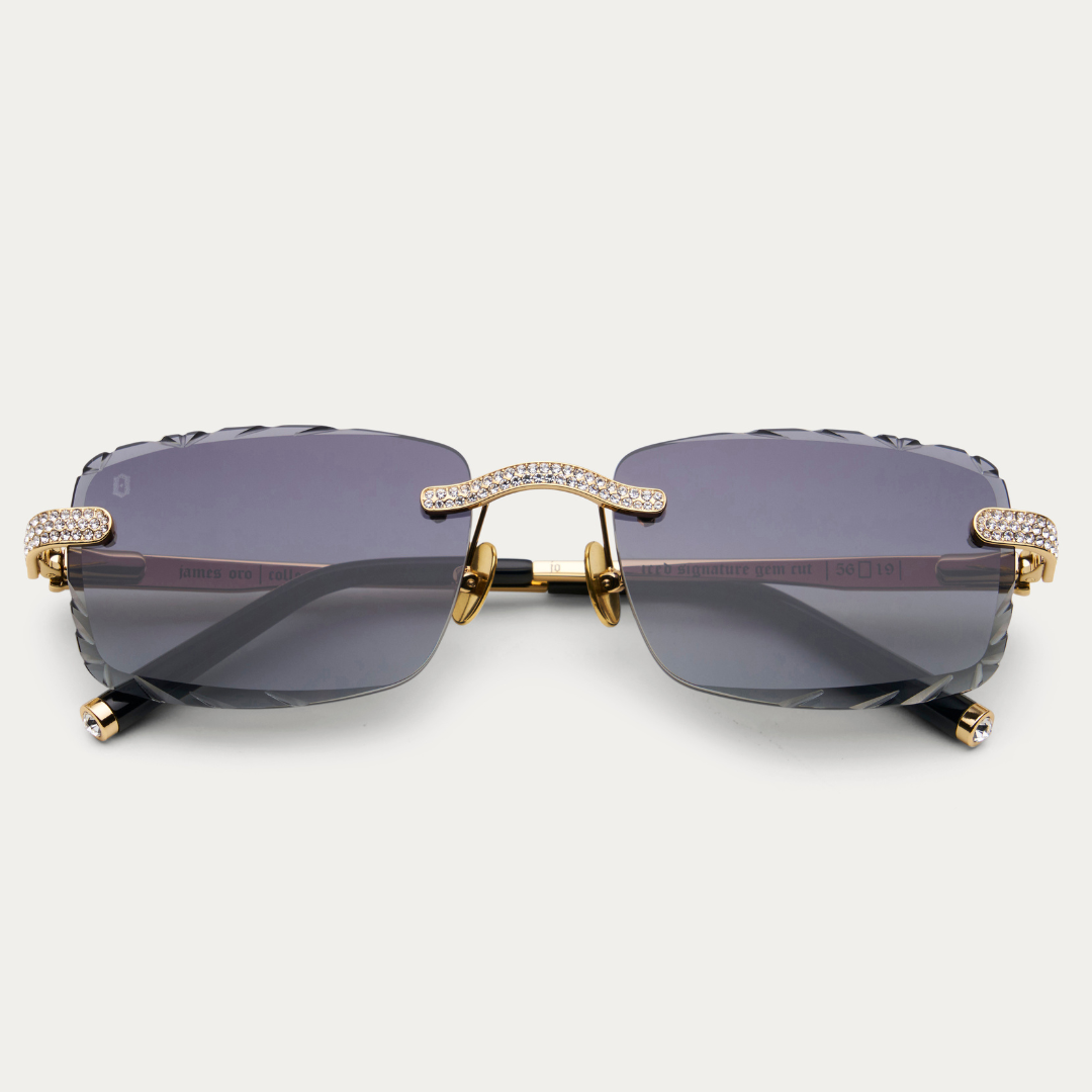 ICED BLACK TINT SIGNATURE GEM CUT