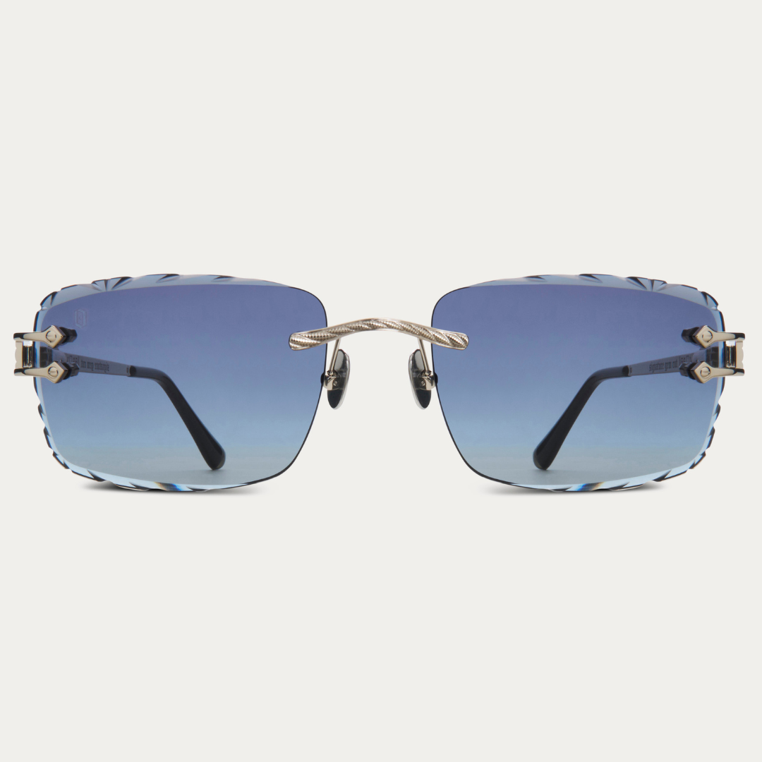 BLACK TINT SILVER SIGNATURE GEM CUT