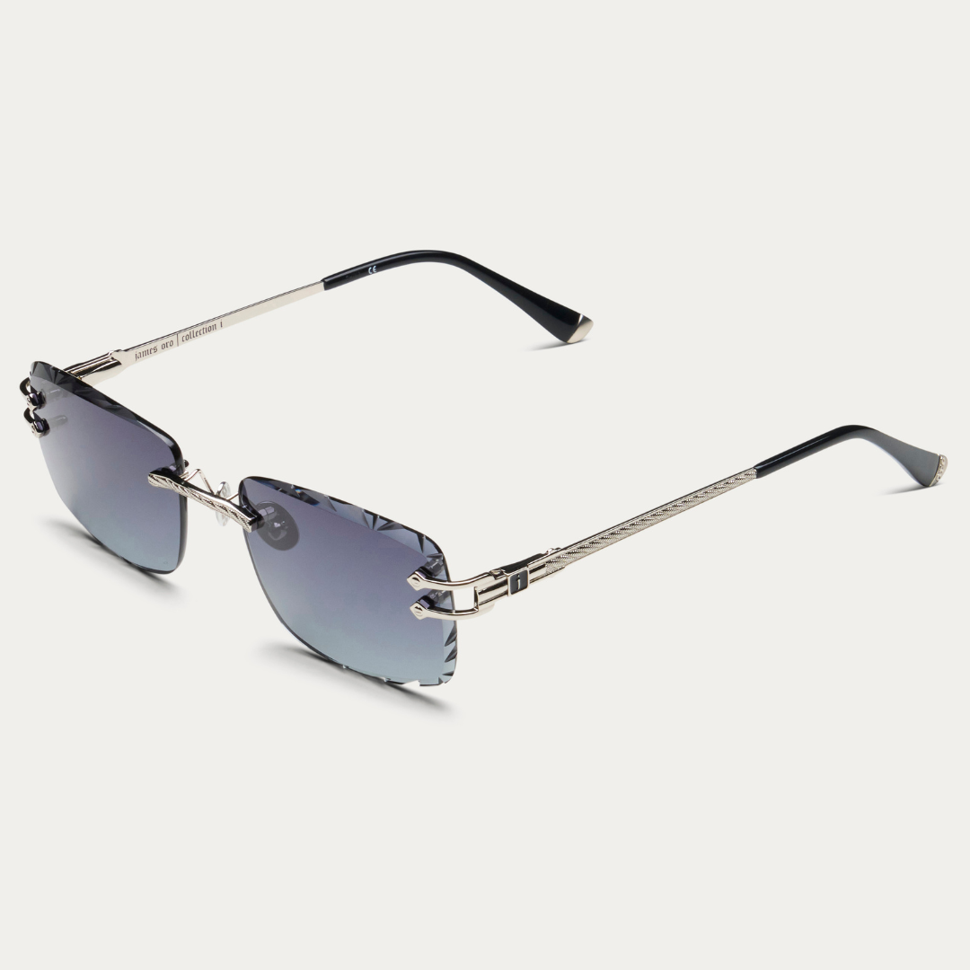 BLACK TINT SILVER SIGNATURE GEM CUT