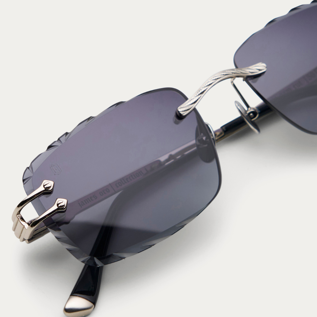 BLACK TINT SILVER SIGNATURE GEM CUT