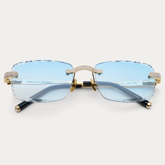 ICED BLUE TINT SIGNATURE GEM CUT