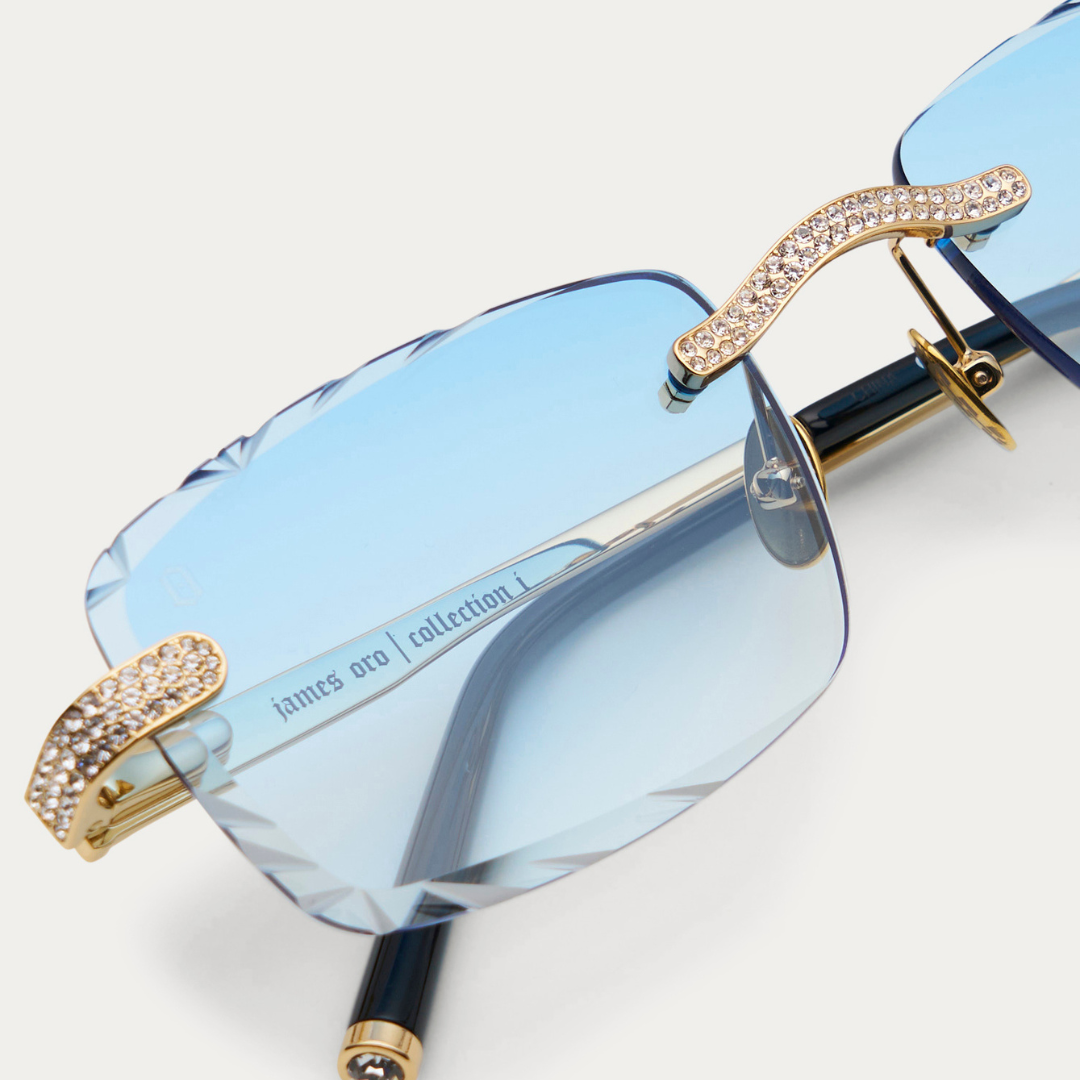 ICED BLUE TINT SIGNATURE GEM CUT
