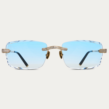ICED BLUE TINT SIGNATURE GEM CUT
