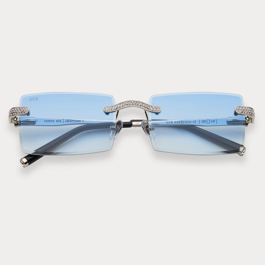 ICED BLUE TINT SILVER AUTHENTIC XL