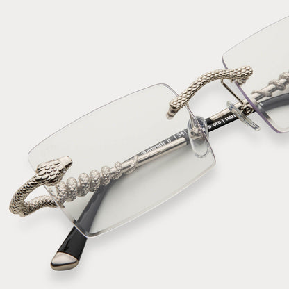CLEAR SILVER SERPENT AUTHENTIC